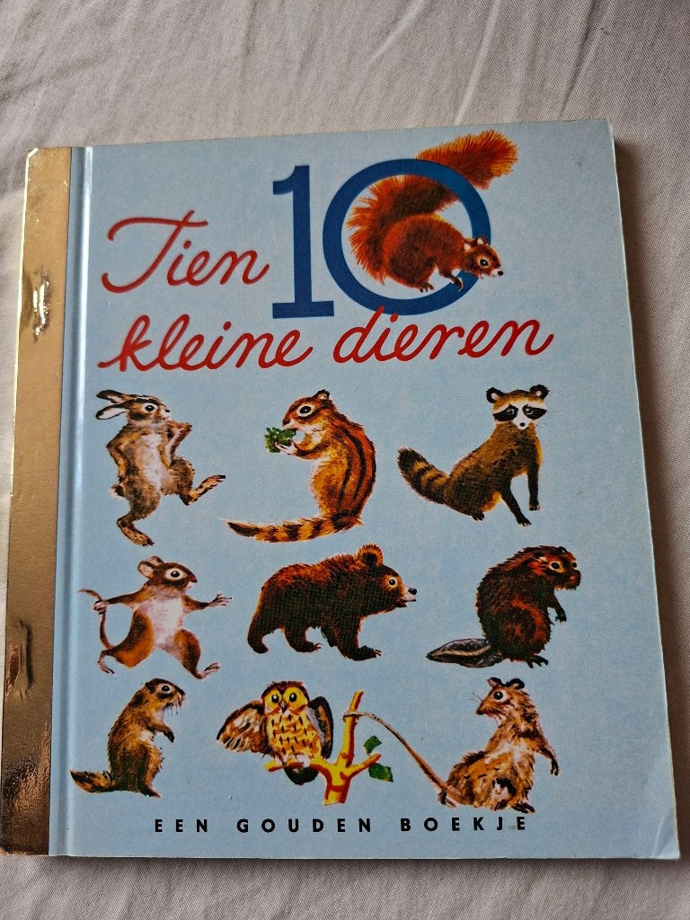 Tien kleine dieren, een gouden boekje, Boeken, Ophalen of Verzenden, Non-fictie, Gouden boekje