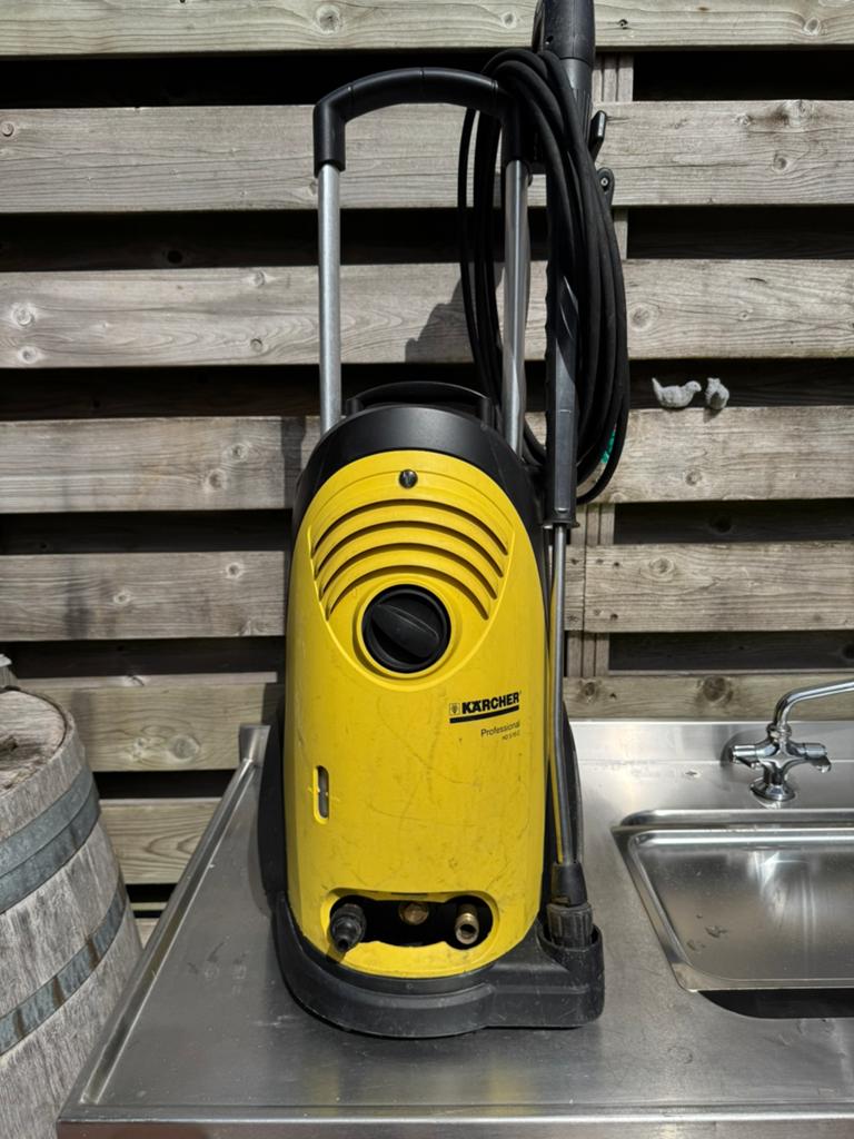 Kärcher hogedrukreiniger HD 5/15 C Professional werkt super., Tuin en Terras, Hogedrukreinigers, Ophalen, Zo goed als nieuw, Elektrisch