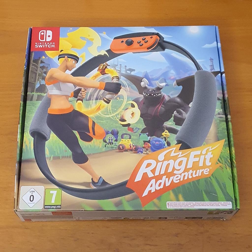 Zo GOED Als Nieuw | SWITCH | Ring Fit Adventure BOX, Spelcomputers en Games, Games | Nintendo Switch, 1 speler, Ophalen of Verzenden