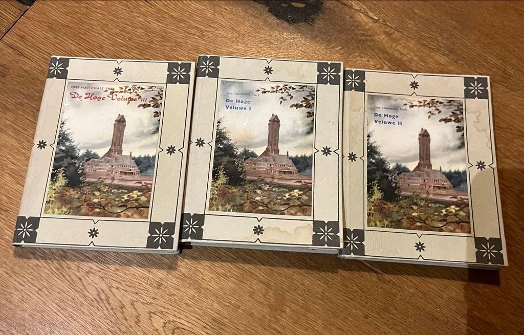 Hille Zakalbum: Ons Nationale Park De Hoge Veluwe (3 delen), Boeken, Prentenboeken en Plaatjesalbums, Gelezen, Plaatjesalbum, Ophalen of Verzenden