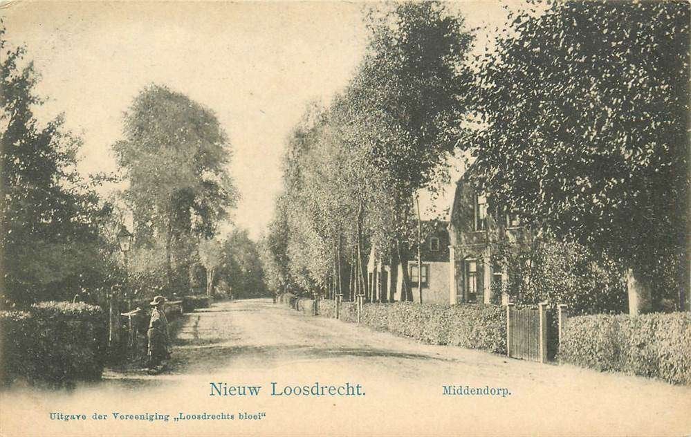 304-028-015 Nieuw Loosdrecht Middendorp, Verzenden, Voor 1920, Noord-Holland
