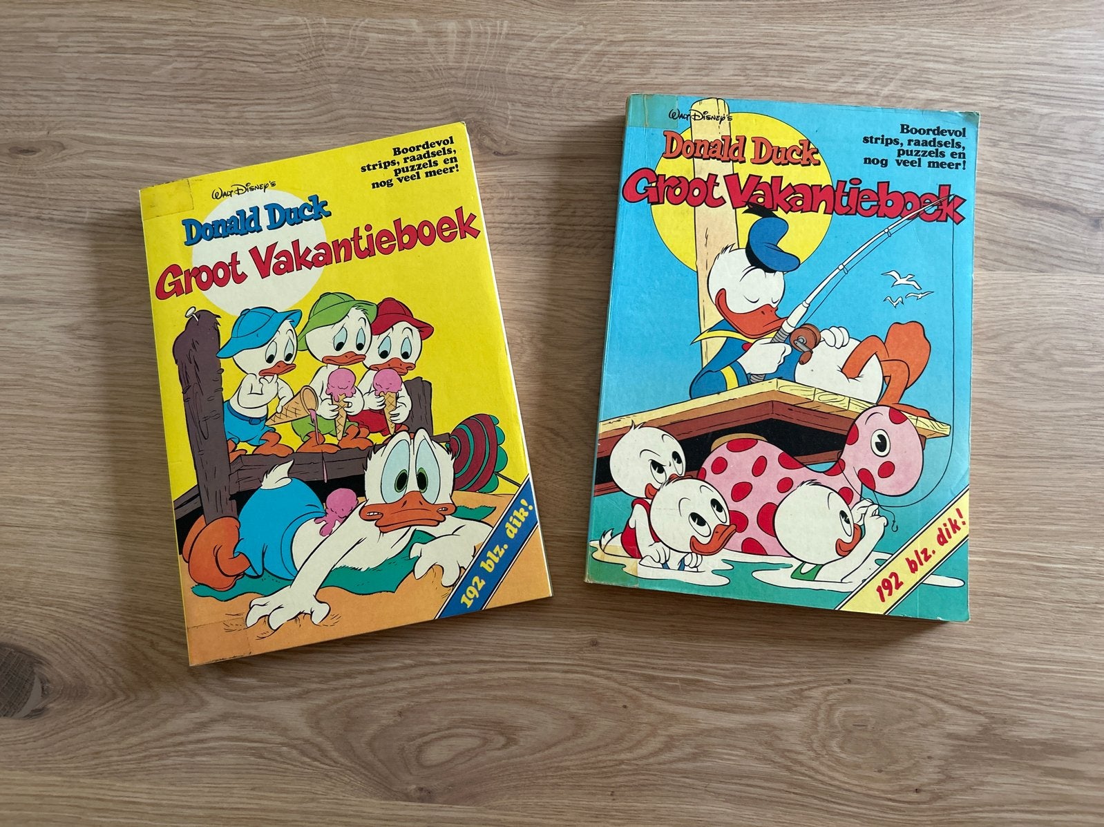Donald Duck Groot Vakantieboek - 2 stuks, Boeken, Stripboeken, Meerdere stripboeken, Ophalen of Verzenden, Gelezen