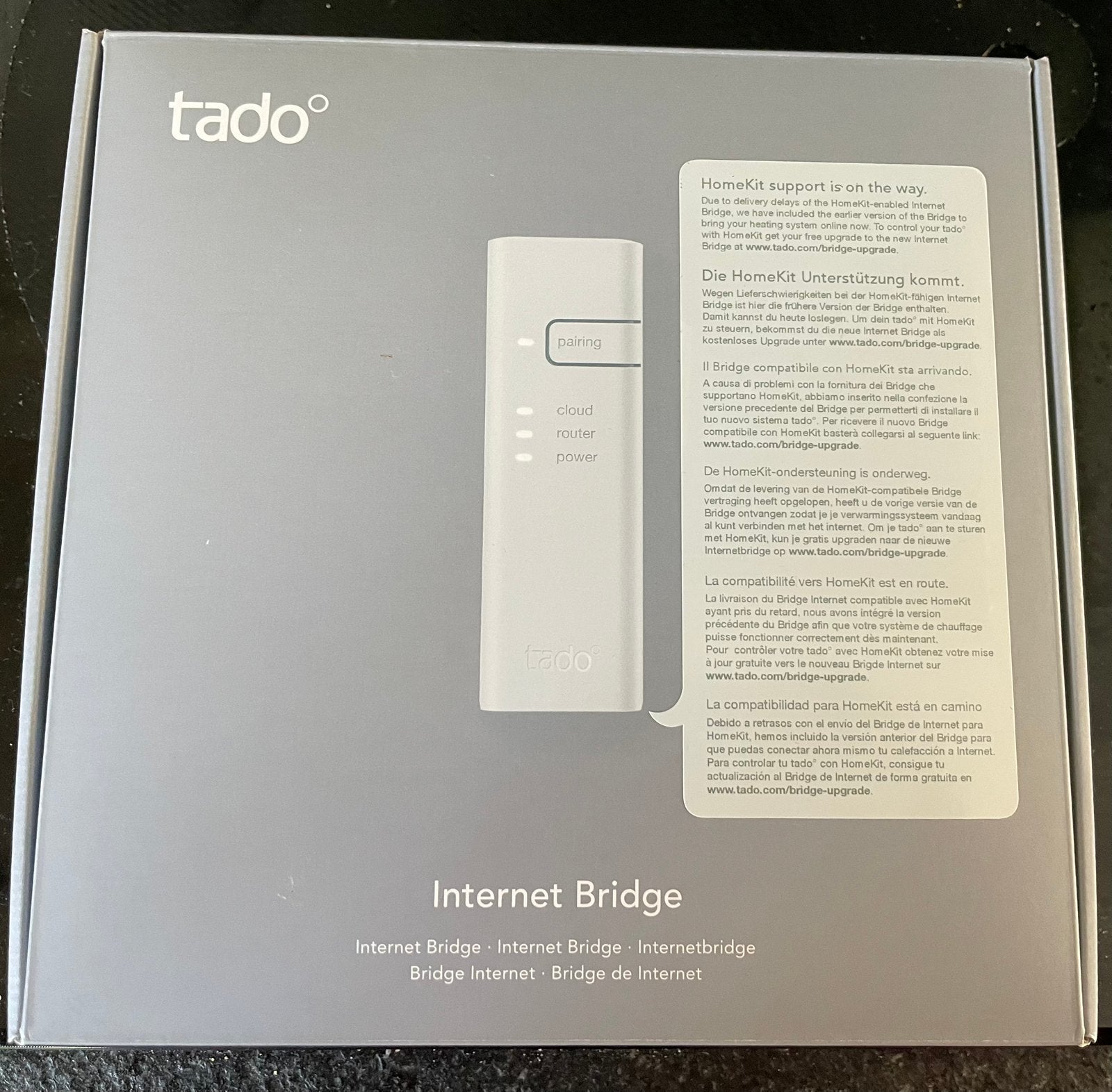 Tado internetbrug, Ophalen of Verzenden, Zo goed als nieuw