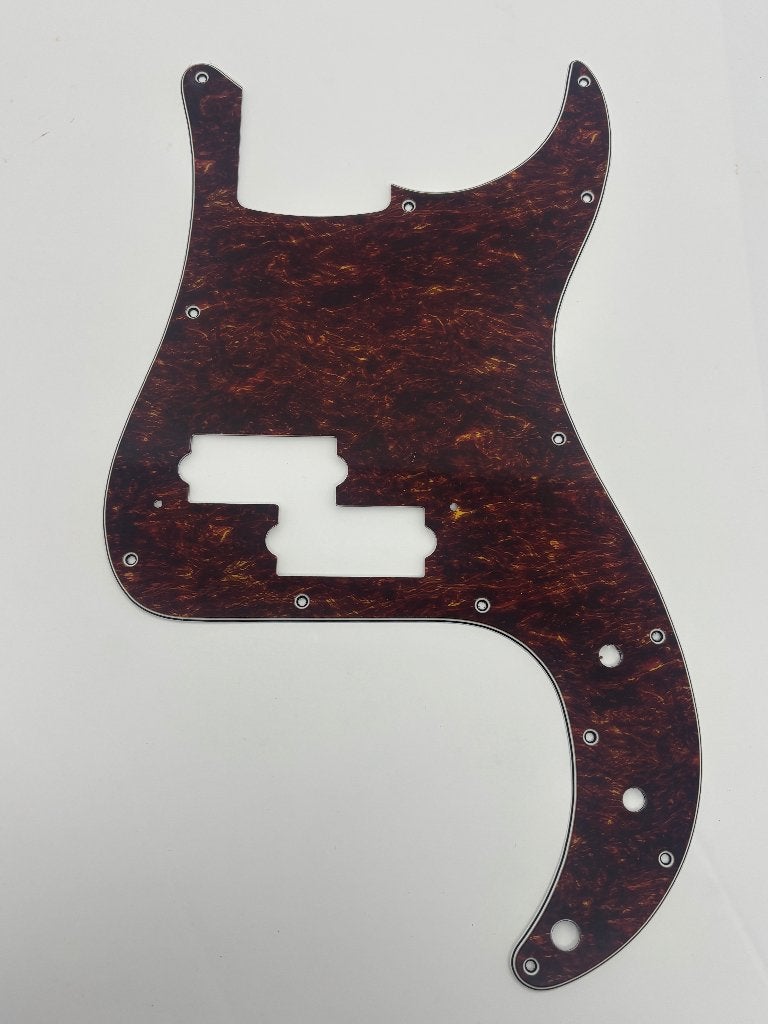 60's P-Bass Light Brown Tortoise Pickguard / Slagplaat, Ophalen of Verzenden, Nieuw, Elektrisch