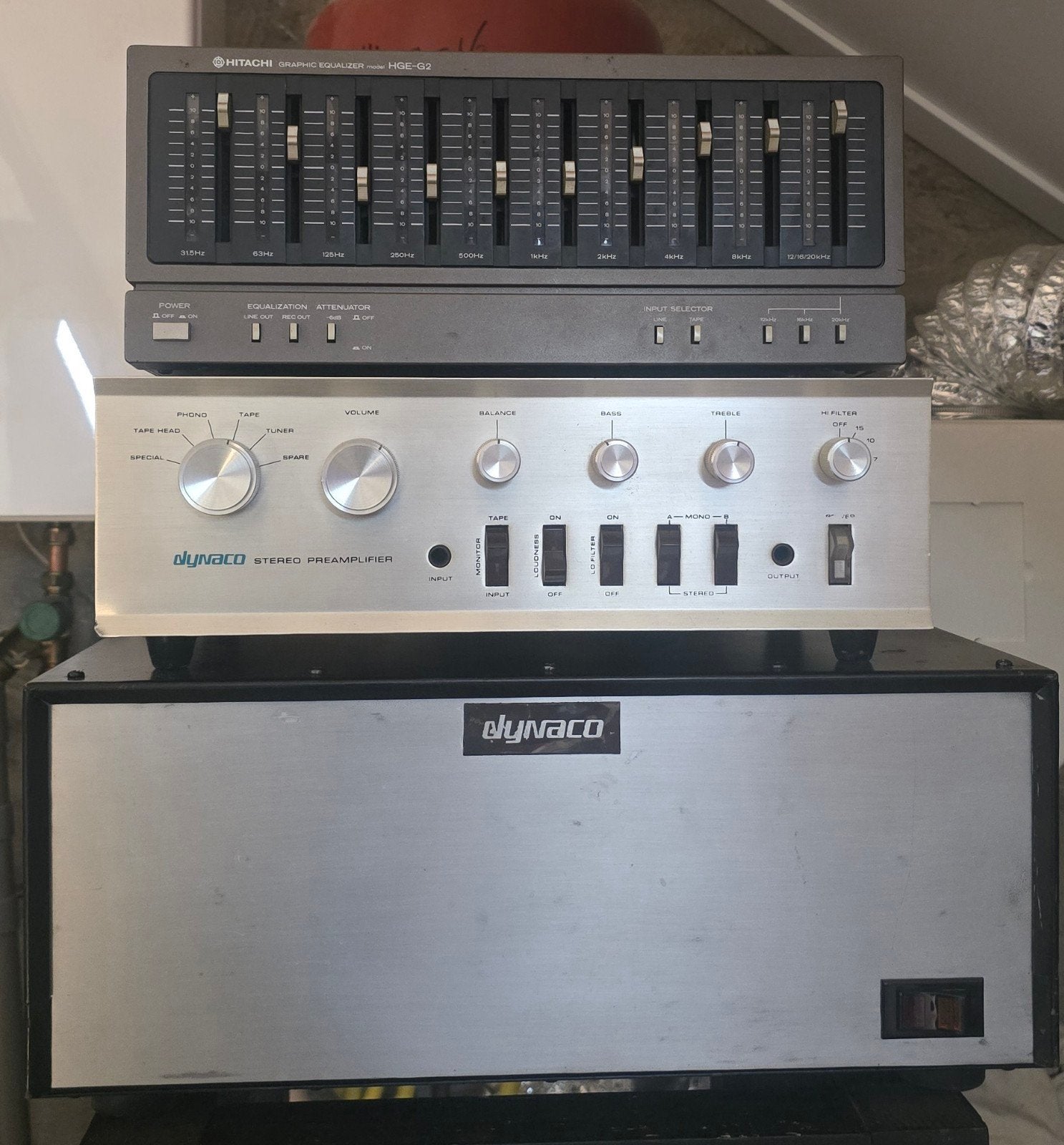 Dynaco 🇺🇸 Stereo eindversterker voorversterker