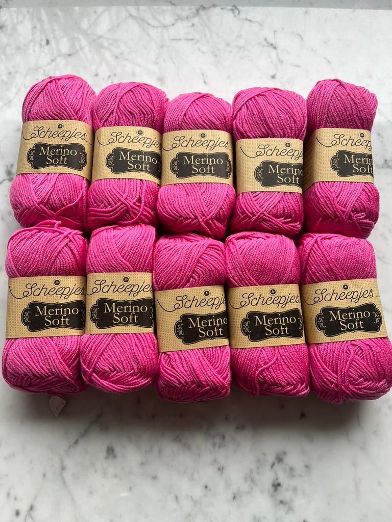 Scheepjes Merino Soft 635 Matisse, Ophalen of Verzenden, Nieuw, Breien of Haken, Wol of Garen