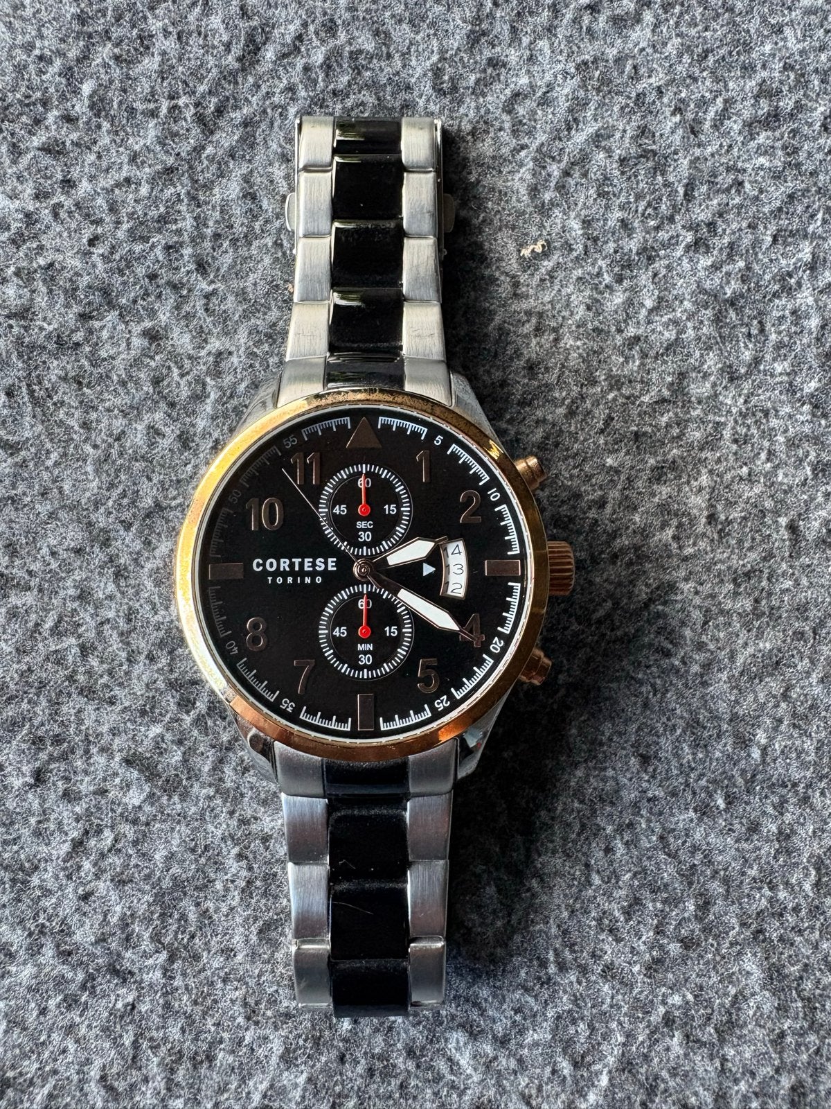 Cortese Torino Herenhorloge C10003 - Stijlvol en Robuust, Sieraden, Tassen en Uiterlijk, Horloges | Heren, Overige merken, Staal