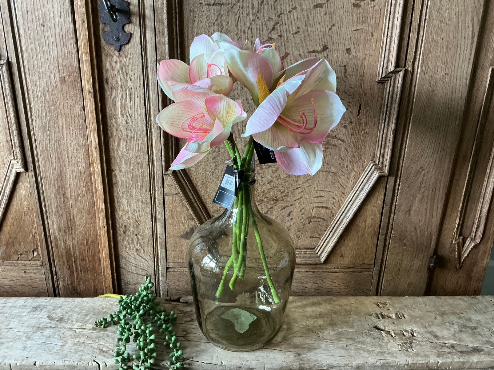 NIEUW ser van 6 Countryfield Amaryllis kunstbloemen 40 cm, Ophalen of Verzenden, Nieuw