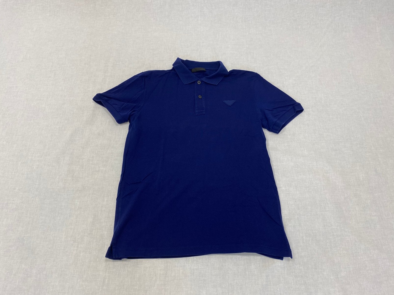 Prada Polo Cotton Navy Blue Size S, Kleding | Heren, Polo's, Zo goed als nieuw, Maat 46 (S) of kleiner, Blauw, Verzenden