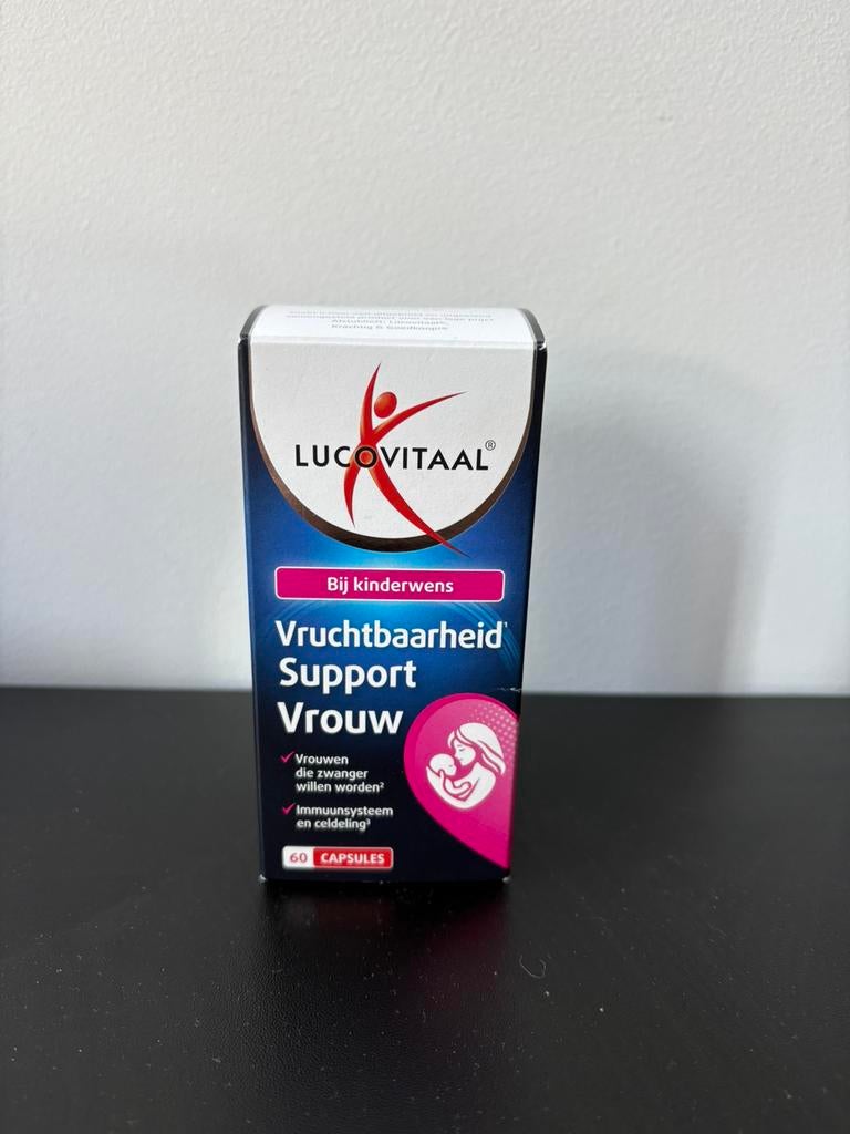 Lucovitaal Vruchtbaarheid support vrouw NIEUW, Ophalen of Verzenden