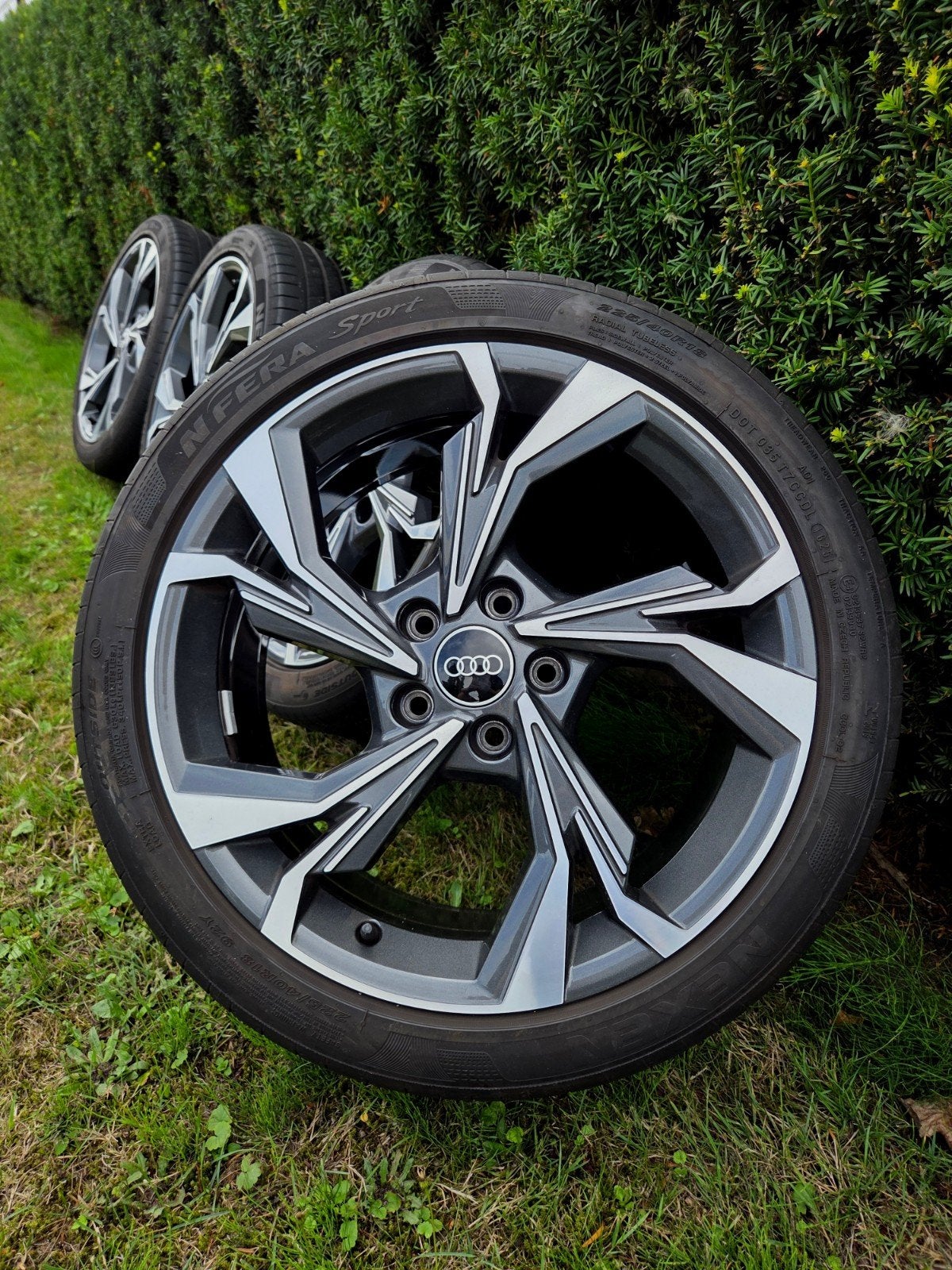 Originele Audi 18 inch A3 S3 RS3 velgen, Ophalen, 18 inch, Band(en), Zomerbanden