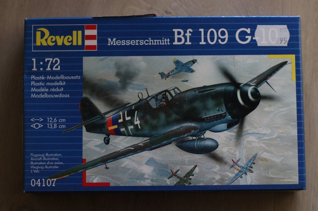 Messerschmitt Bf-109 G-10 Revell 1/72 (1), 1:72 tot 1:144, Revell, Nieuw, Ophalen of Verzenden