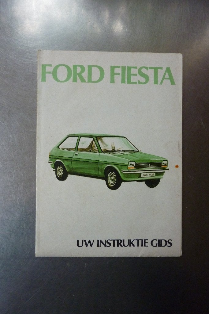 Ford Fiesta instruktiegids + bediening en onderhoud, Auto diversen, Handleidingen en Instructieboekjes, Ophalen of Verzenden