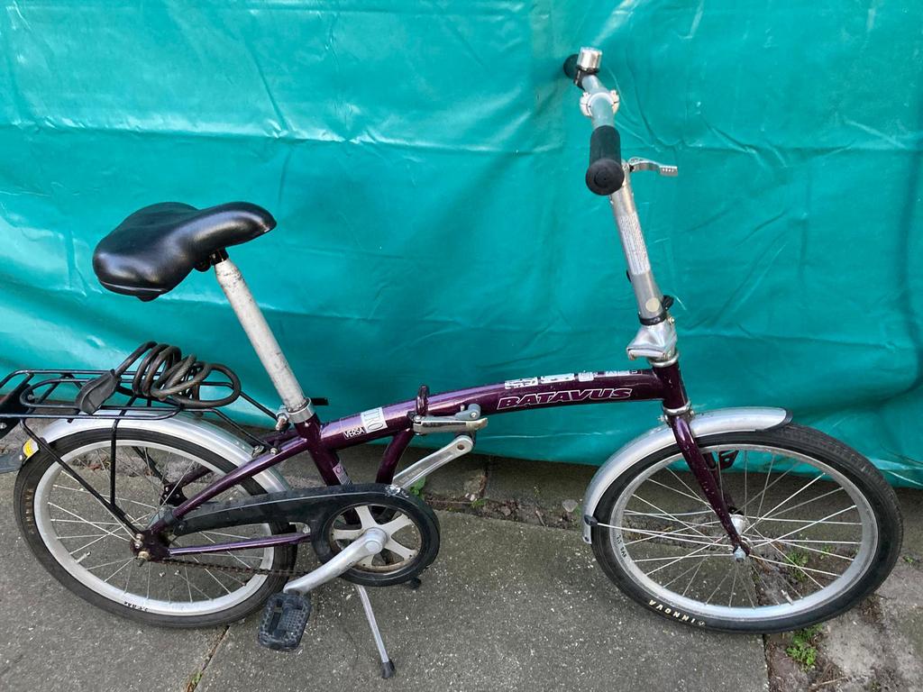 Batavus vouwfiets, Fietsen en Brommers, Fietsen | Vouwfietsen, Ophalen, 20 inch of meer, Gebruikt, Batavus