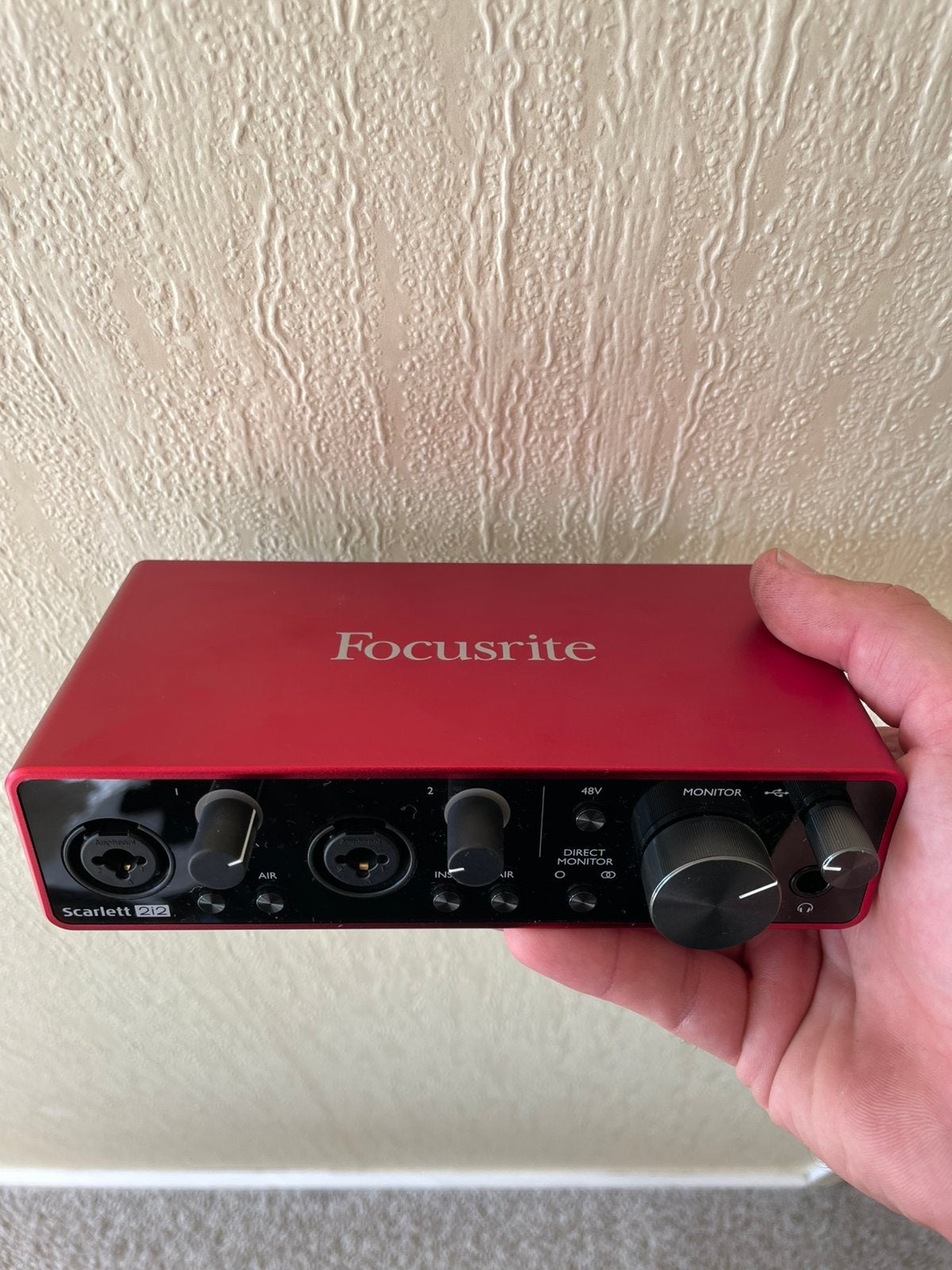 Focusrite Scarlet 2i2, Muziek en Instrumenten, Ophalen of Verzenden, Nieuw, Microfooningang