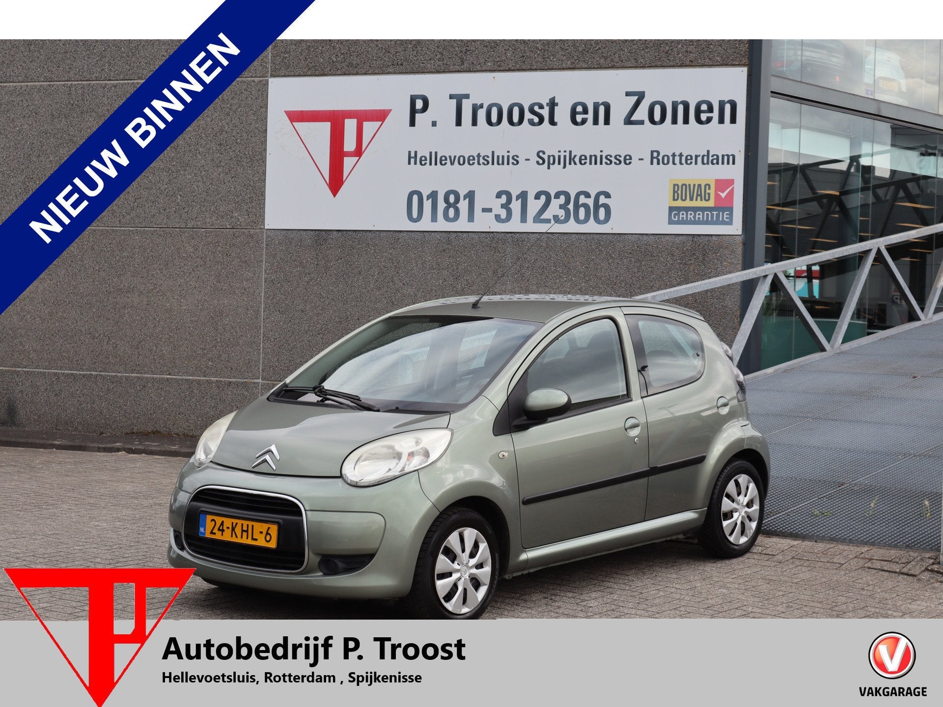 Citroën C1 1.0-12V Ambiance Nederlandse auto/5 Deurs/Airco/, Auto's, Citroën, Bedrijf, Te koop, C1, ABS, Airbags, Airconditioning