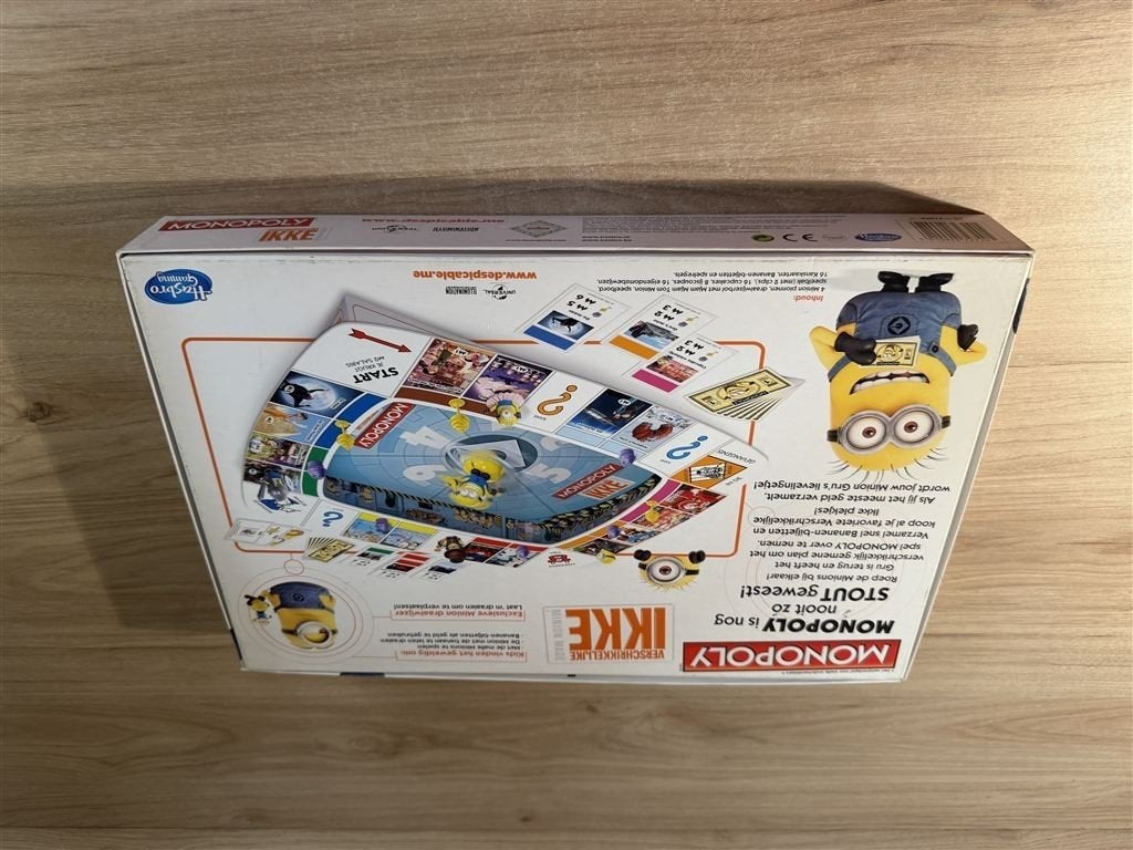 Monopoly Minions - verschikkelijke ikke - s6144, Verzenden, Zo goed als nieuw