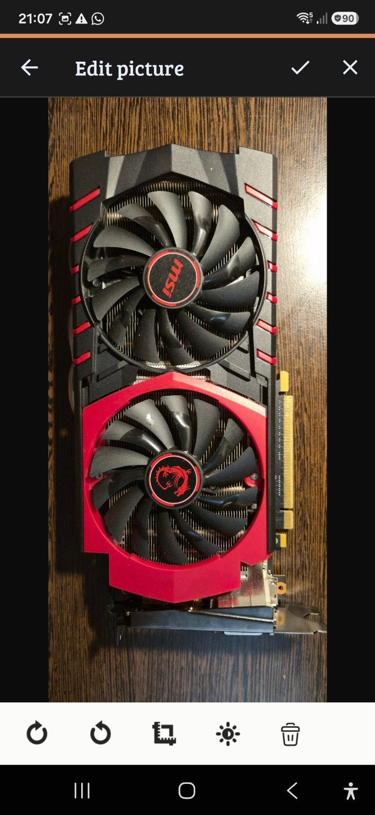 MSI GeForce GTX 960 GAMING 2G Grafische Kaart, Computers en Software, Videokaarten, PCI-Express 3, Gebruikt, HDMI, Ophalen of Verzenden