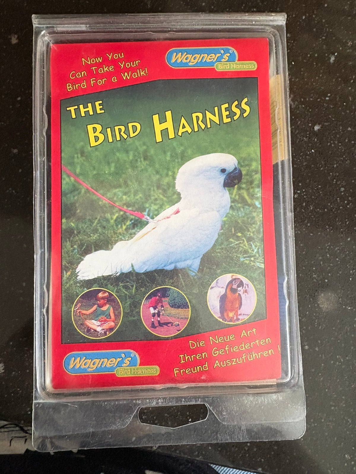 Vogel harnas, Ophalen, Zo goed als nieuw