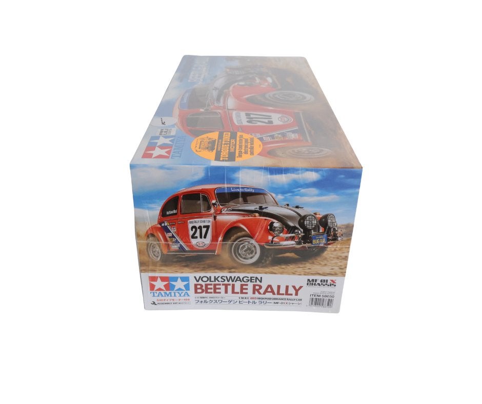 Tamiya 58650 VW Beetle Rally MF-01X (4WD), Ophalen of Verzenden, Nieuw, Auto onroad