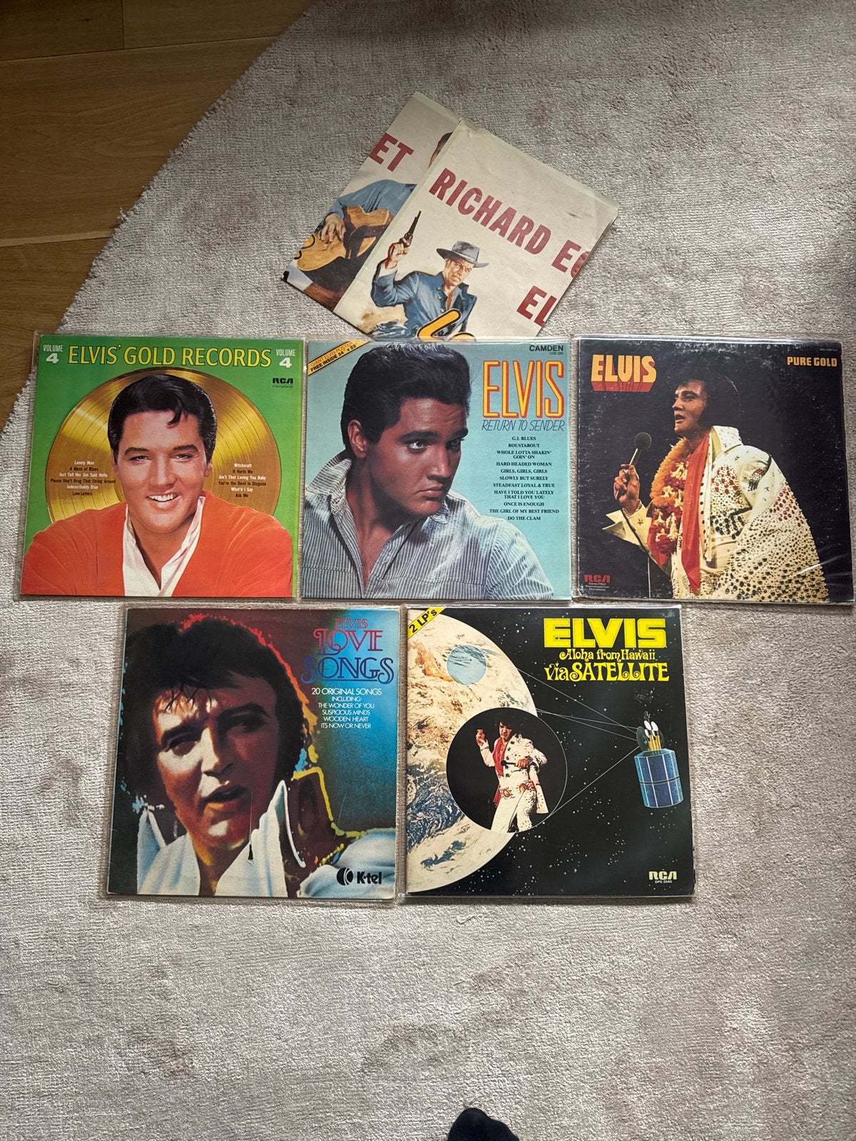 Partij Elvis Presley LP's - Diverse albums van The King, LP, Gebruikt, Pop, Ophalen of Verzenden