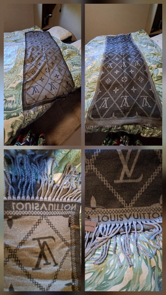 Louis Vuitton dames sjaal (China), Maat 46/48 (XL) of groter, Ophalen of Verzenden, Sjaal, Louis Vuitton