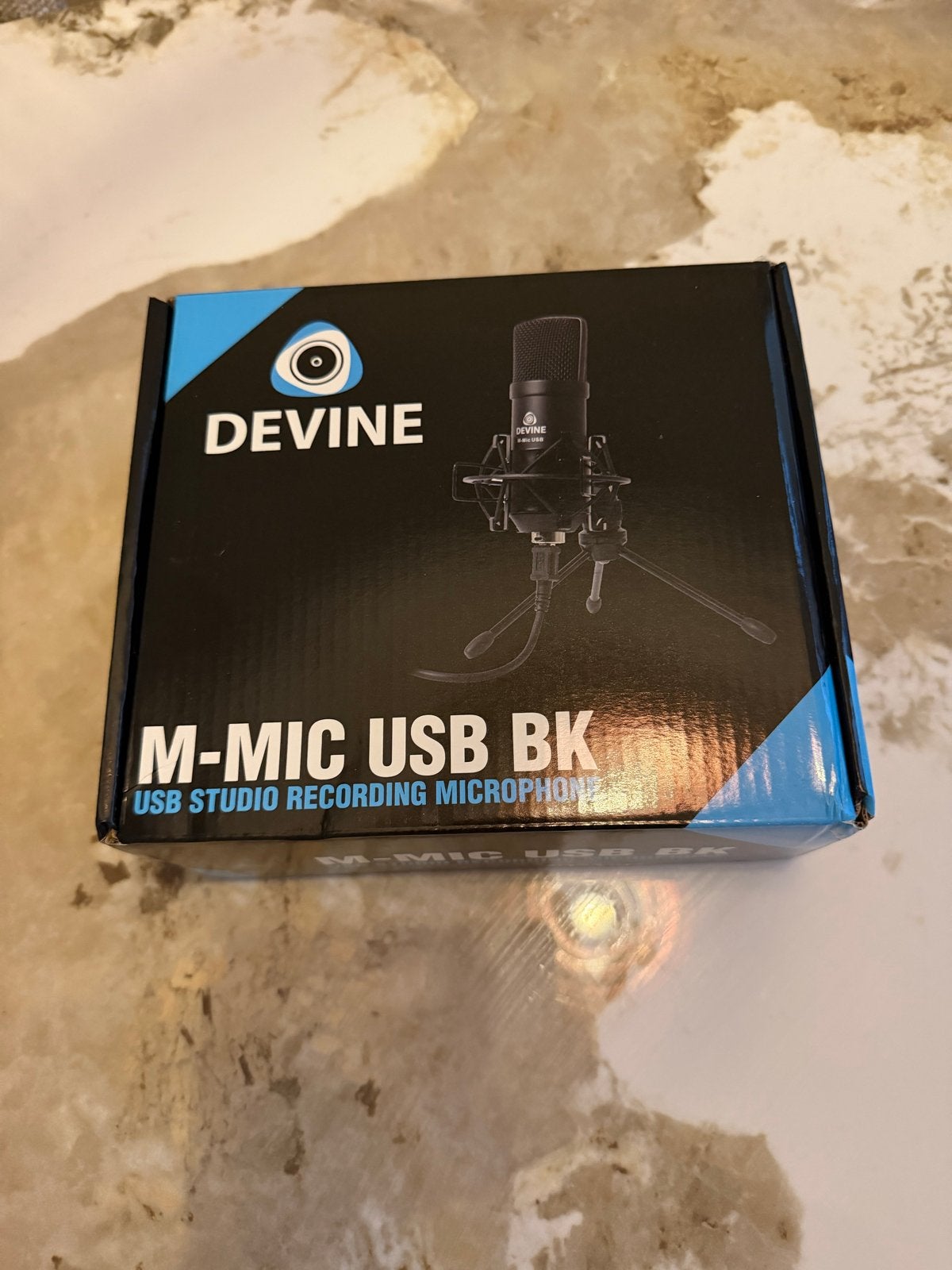 Devine M-MIC USB BK Studio Opname Microfoon, Ophalen, Nieuw, Studiomicrofoon