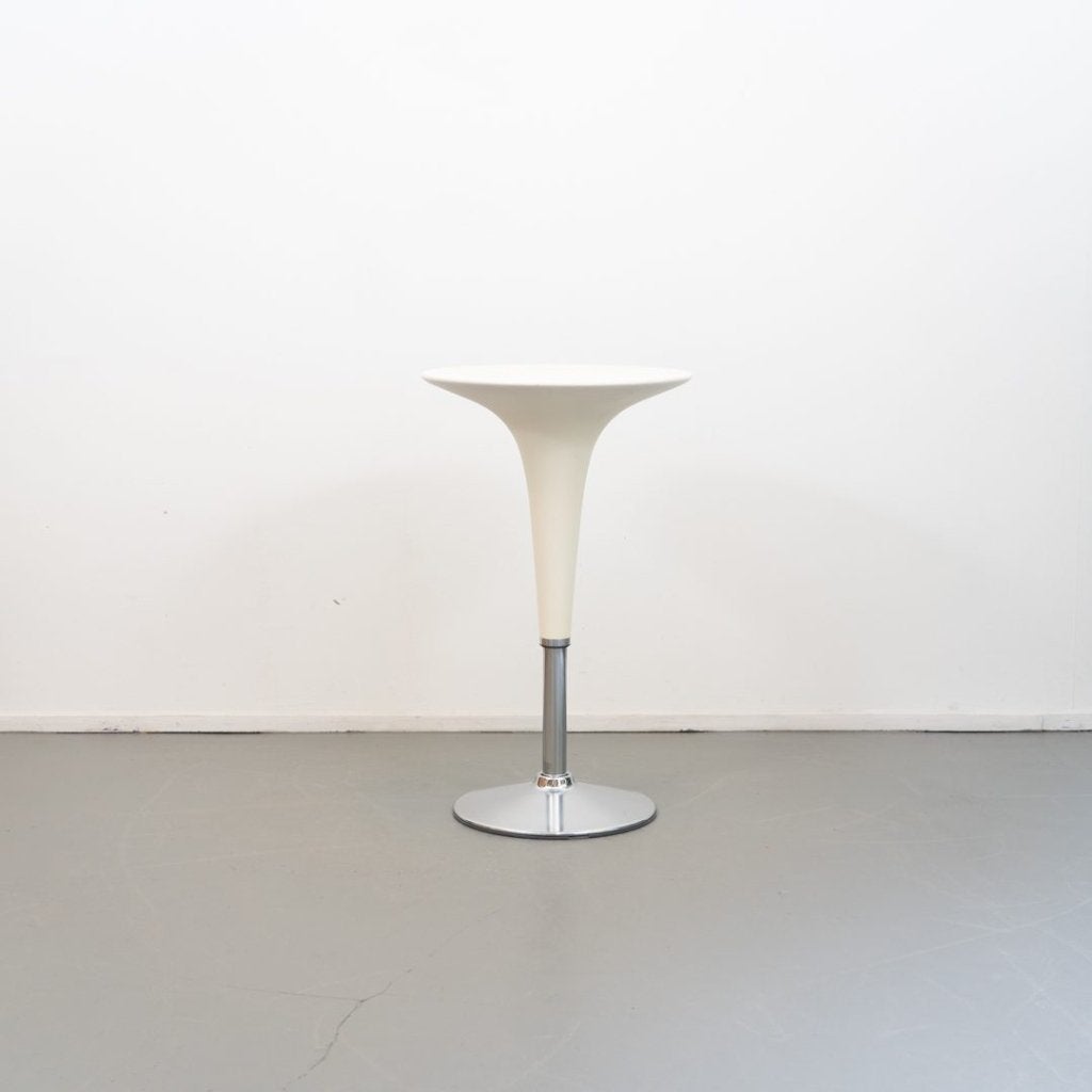 Magis Bombo Tafel Rond Wit Kunststof Ø55 cm, Niet ingevuld, Kunststof, Magis, Niet ingevuld