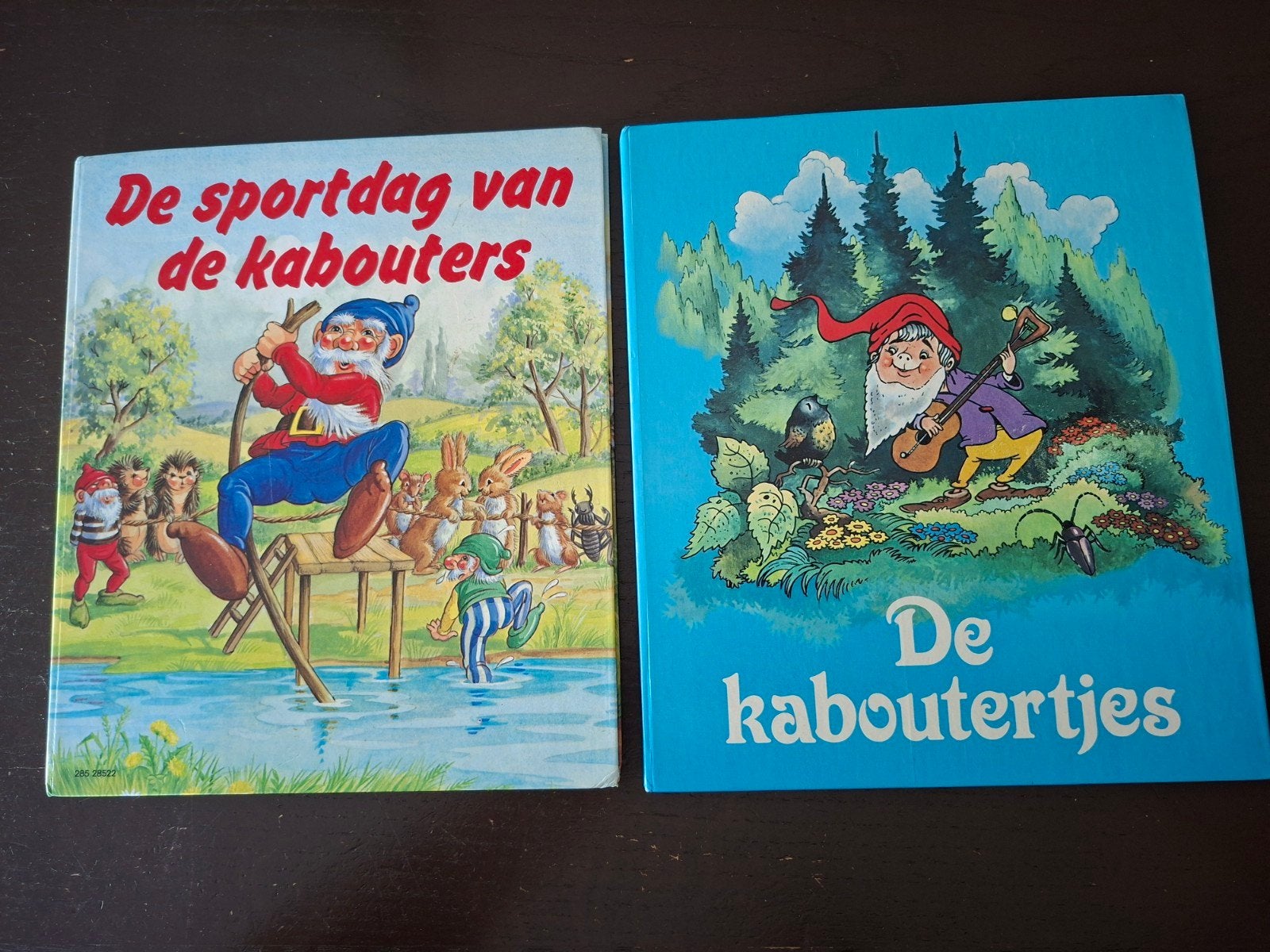 2 boeken: De sportdag van de kabouters & De kaboutertjes, Boeken, Sprookjes en Fabels, Ophalen of Verzenden, Gelezen, Onbekend