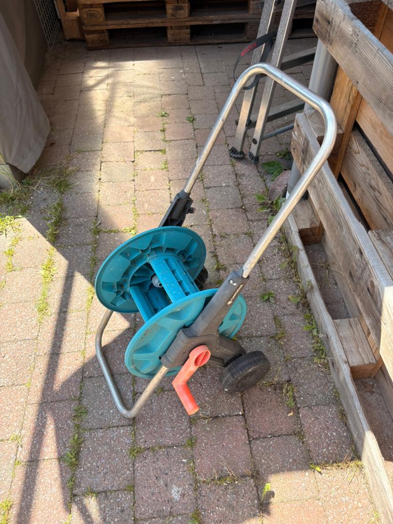 Gardena haspel, Tuin en Terras, Tuinslangen, Ophalen, Gebruikt