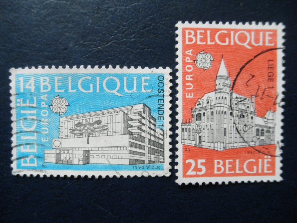 Postzegels België 1990 Europazegels postkantoren - cw. 1,20, Postzegels en Munten, Ophalen of Verzenden, Gestempeld, Europa