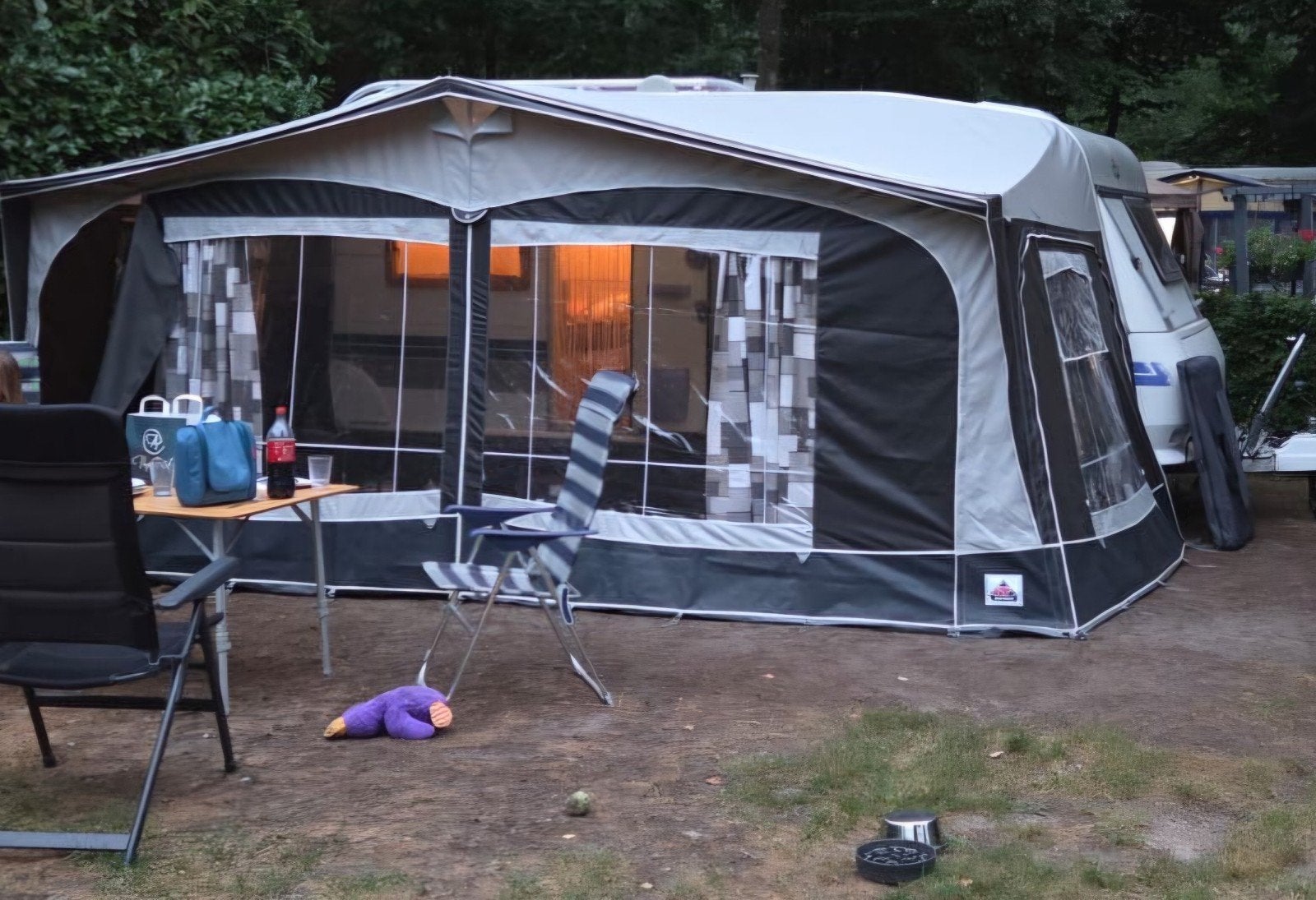 Dorema Garda 240 voortent maat 12 (925-950 cm), Ophalen, Gebruikt