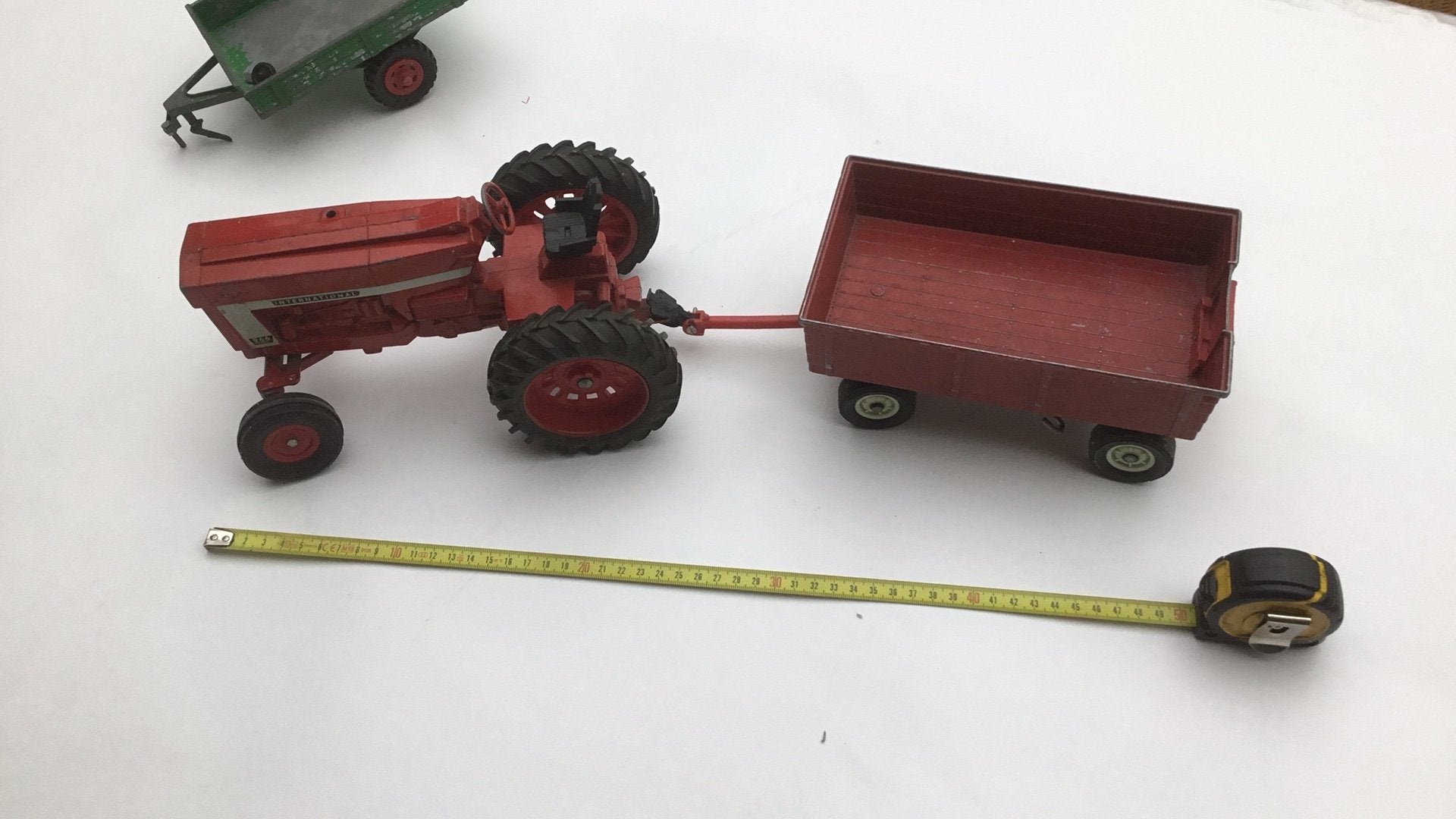 Vintage International Harvester 966 Hydro tractor met aanhan, Ophalen, Gebruikt
