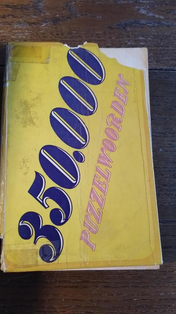 oud puzzelwoordenboek, Ophalen of Verzenden, Gelezen, Overige uitgevers, Nederlands
