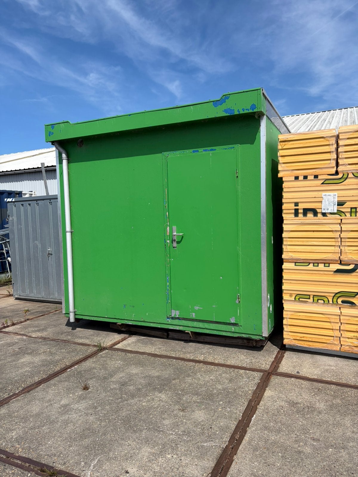 Schaft/kantoor unit 3mx6m, Ophalen