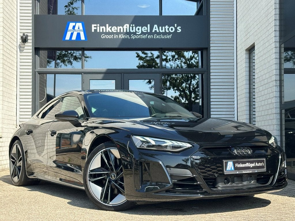 Audi E-tron GT Quattro |RS-seats |Pano |B&O |Luchtvering |He, Auto's, Audi, Automaat, Zwart, Zwart, 530 pk