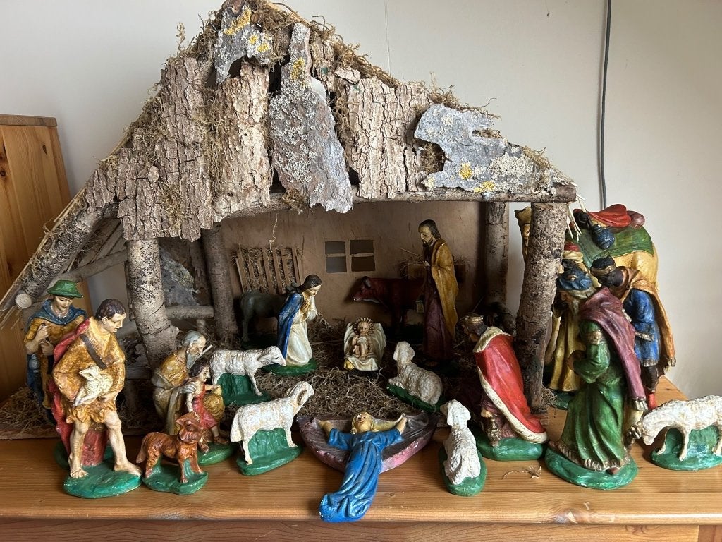 Kerststal, Diversen, Ophalen, Gebruikt