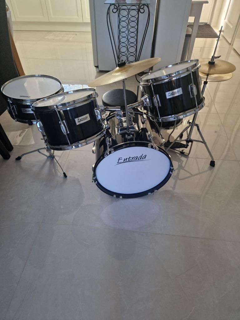 Entrada drumstel junior- Compleet en ZGAN, Ophalen, Gebruikt, Overige merken