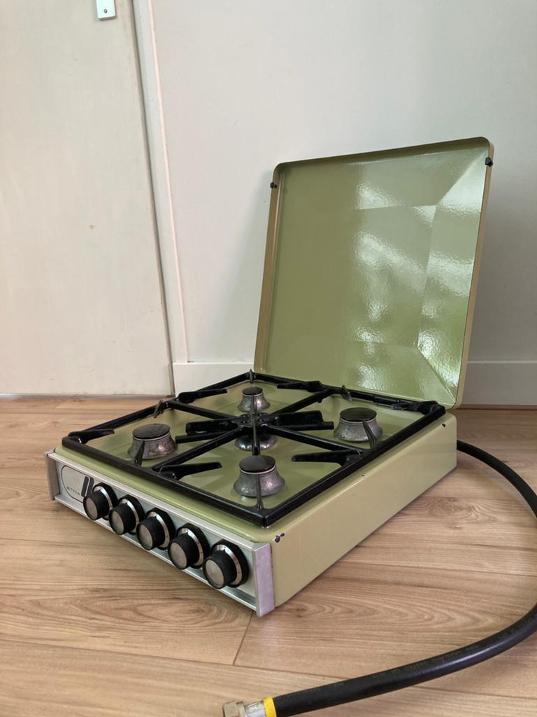 Kookplaat gas, Ophalen, Gebruikt, 4 kookzones, Gas