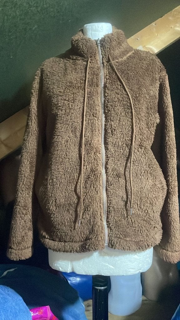 Nieuw! Zacht Bruin Dames Teddy Vest  - Maat S & M, Ophalen of Verzenden, Nieuw, Maat 38/40 (M), Bruin