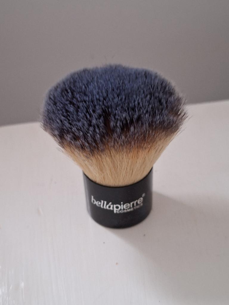 Bellapiere kabuki kwast make-up, Sieraden, Tassen en Uiterlijk, Uiterlijk | Cosmetica en Make-up, Verzenden, Zwart, Gehele gezicht
