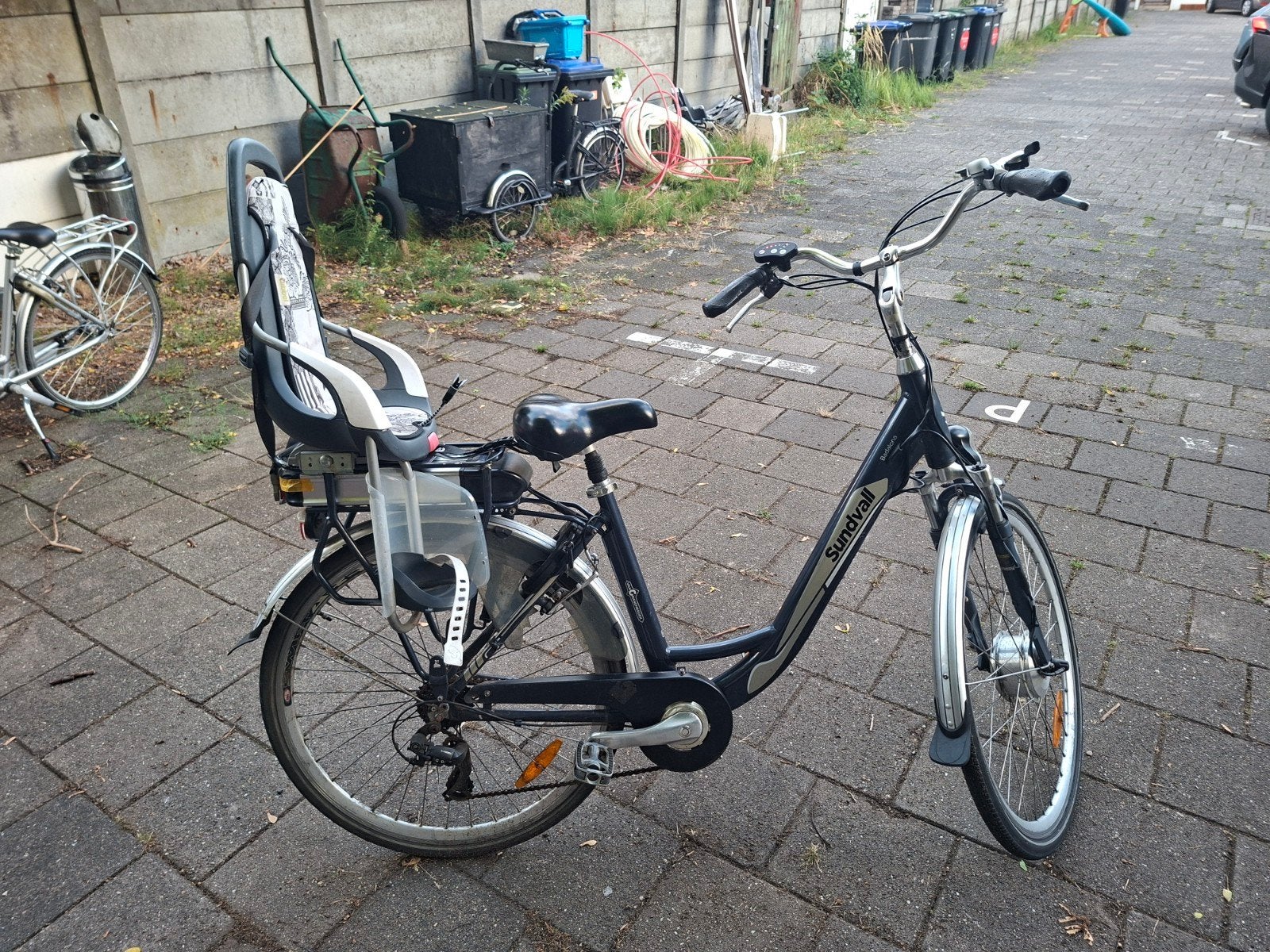 Elektrische Sundvall damesfiets – 7 versnellingen – 49 cm, Fietsen en Brommers, 47 tot 51 cm, Ophalen, Gebruikt