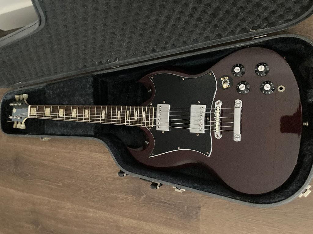 Gitaar SG model, Muziek en Instrumenten, Snaarinstrumenten | Gitaren | Elektrisch, Ophalen, Solid body, Overige merken