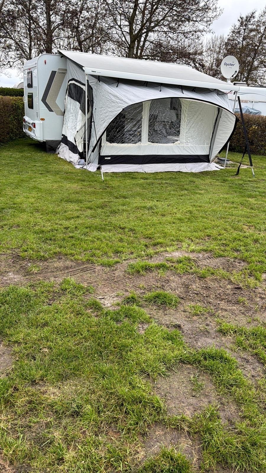 Thule Quickfit tent voor caravan of camper, Ophalen of Verzenden, Zo goed als nieuw