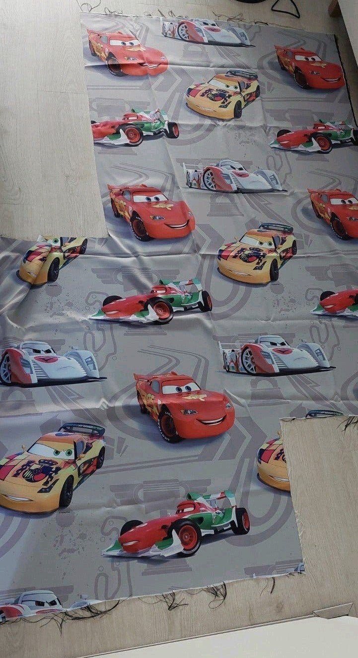 Cars gordijnstof, Ophalen of Verzenden