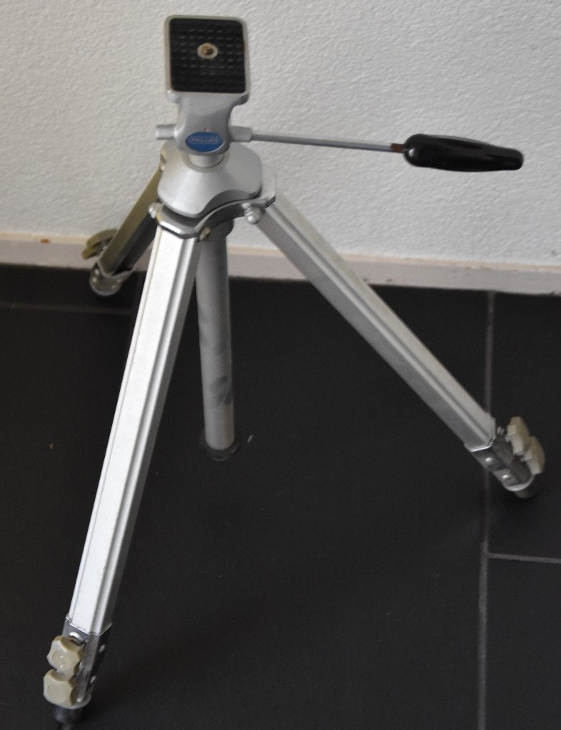 PALLAS foto camera video statief driepoot balhoofd tripod, Ophalen of Verzenden, Zo goed als nieuw, Driepoot, Met balhoofd