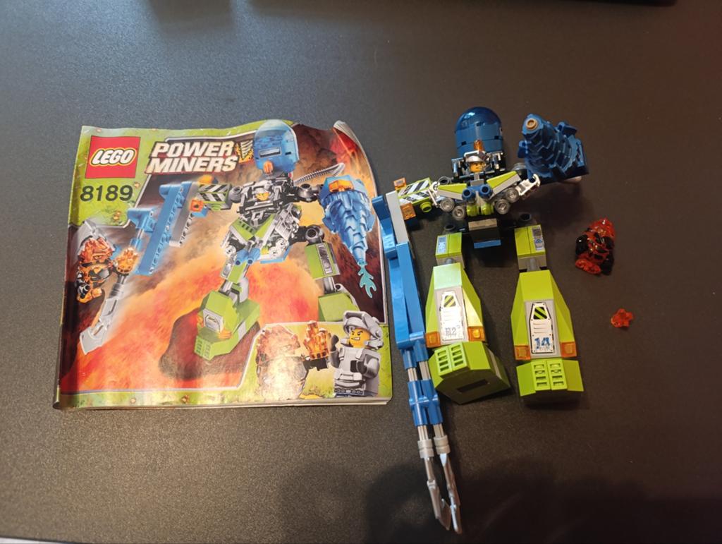 Lego Power miners 8189: Magma Mech, Kinderen en Baby's, Speelgoed | Duplo en Lego, Ophalen, Zo goed als nieuw, Complete set, Lego