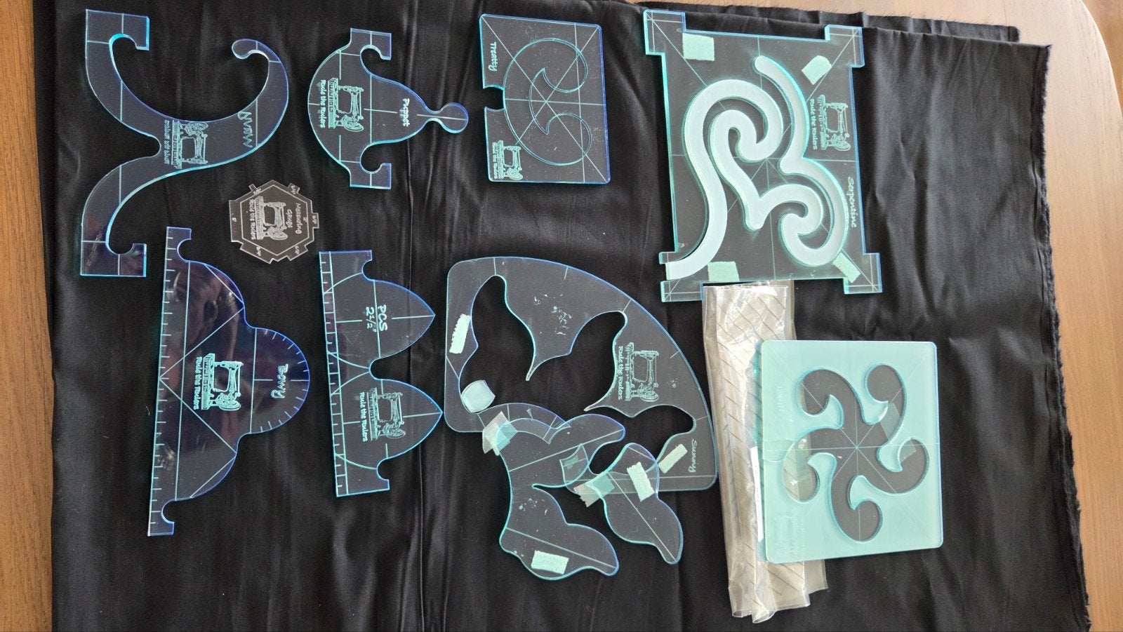 Quilt Rulers, Hobby en Vrije tijd, Ophalen of Verzenden, Zo goed als nieuw