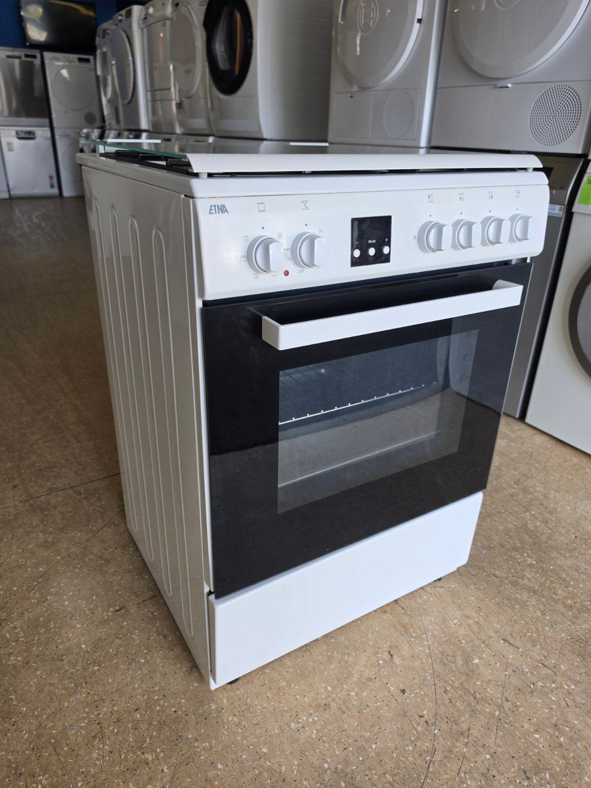 Etna 4 pits gasfornuis | Hete lucht oven | Gratis thuis 🚚✅️, Ophalen, Jirnsum, 60 cm of meer, 4 kookzones