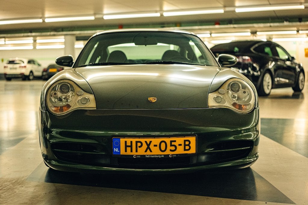 911 3.6 Coupé Carrera 4, Auto's, Automaat, Zwart, Leder, 3596 cc
